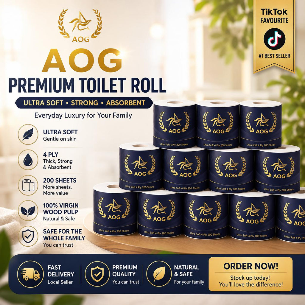AOG Premium 3Ply Toilet Rolls / Toilet Paper