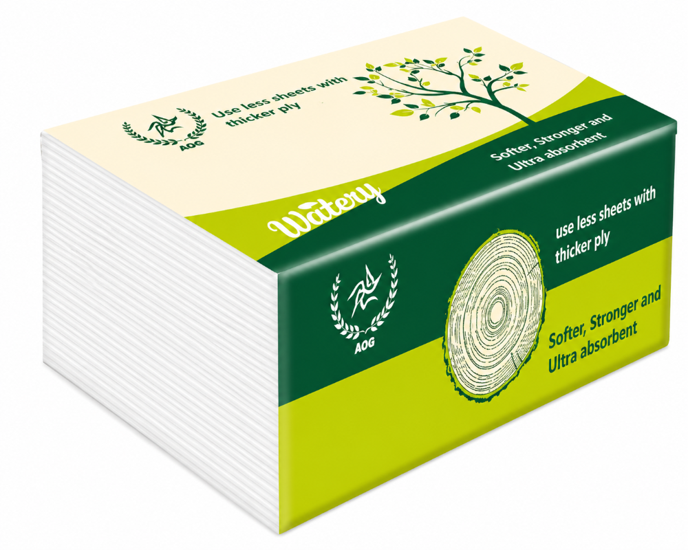 AOG 5Ply Soft Pack Tissue - 16 packs