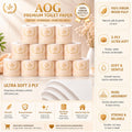 AOG Premium 3Ply Toilet Rolls / Toilet Paper