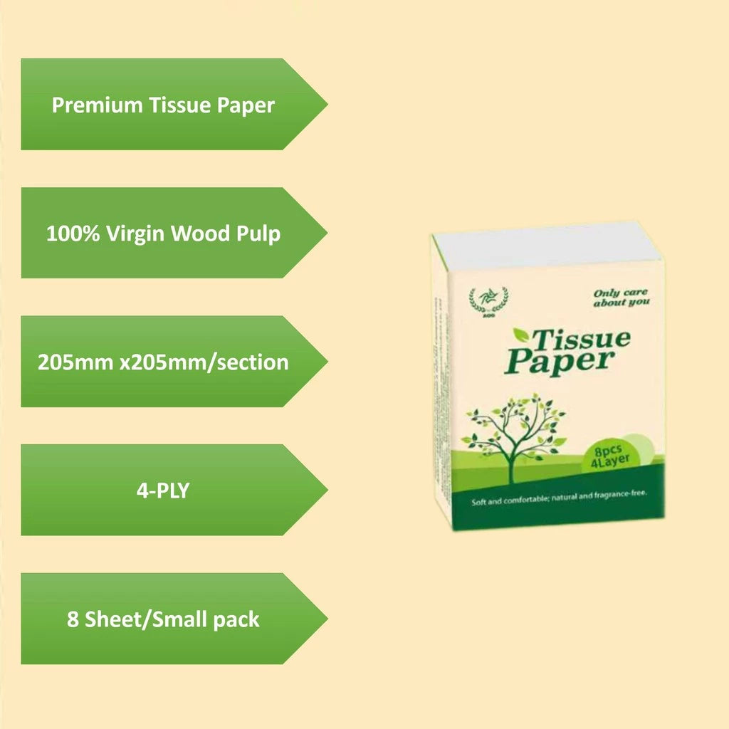 AOG 4Ply Pocket Tissue 8s