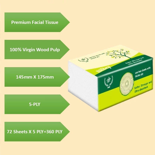 AOG 5Ply Soft Pack Tissue
